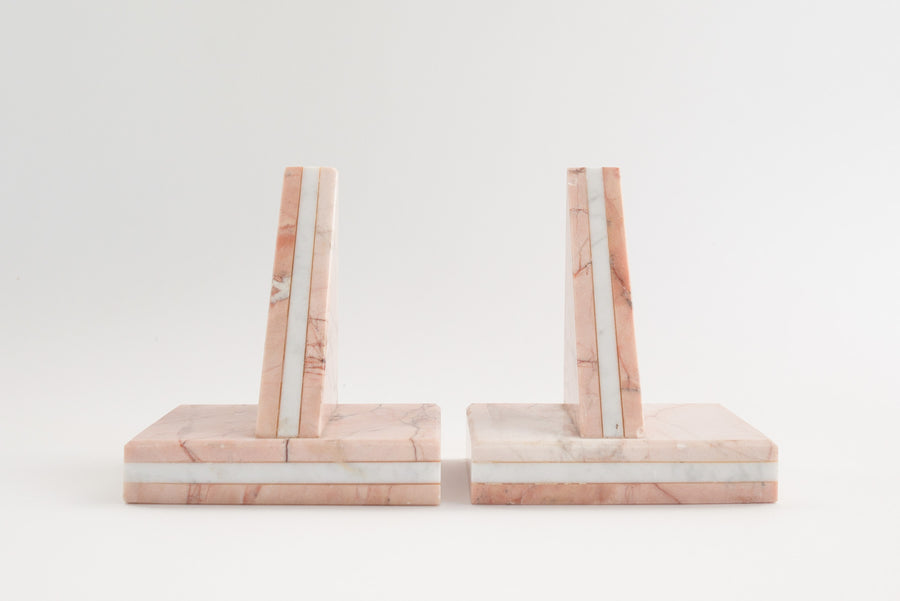 Italian Marble Bookends
