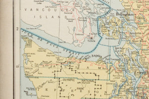 1944 Washington Map