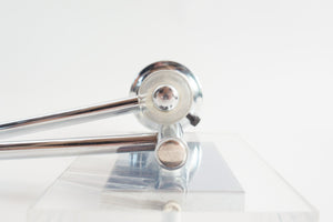 Lucite Swing Arm Sconce