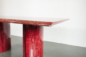 Red Quartz Dining Table