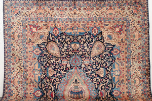 9.5x13 Persian Kashmar Rug | ZAZEH