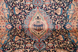 9.5x13 Persian Kashmar Rug | ZAZEH