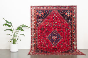 7x9.5 Persian Shiraz Rug | ZAKARIA