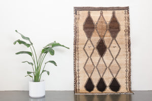 4x7 Persian Gabbeh Rug | ZAKFAR