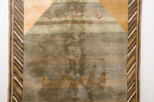 6.5x9 Persian Gabbeh Rug | ARZHAN
