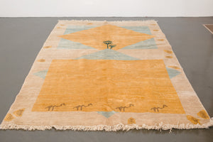 5x8 Persian Gabbeh Rug | YAZAN
