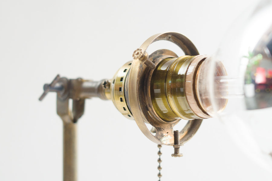 Brass Deco Lamp