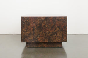 Faux Burl Coffee Table