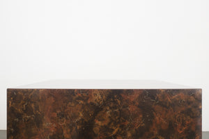 Faux Burl Coffee Table