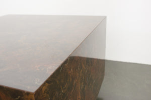 Faux Burl Coffee Table