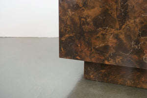 Faux Burl Coffee Table