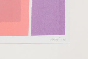 'Cubic Heat' Abstract Print