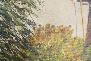 Dutch Windmill Painting