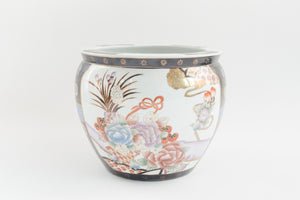 Hand Painted Koi Planter