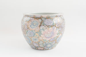 Hand Painted Koi Planter