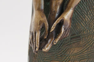 Bronze Woman Sculpture