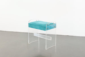 Lucite Stool