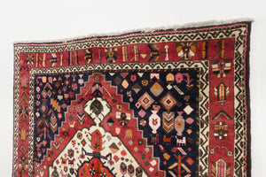 6.5x9 Persian Baktiari Rug | AFRAND