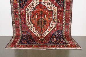 6.5x9 Persian Baktiari Rug | AFRAND