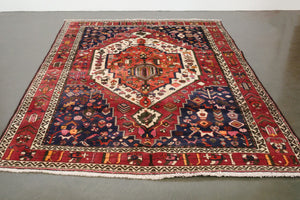 6.5x9 Persian Baktiari Rug | AFRAND