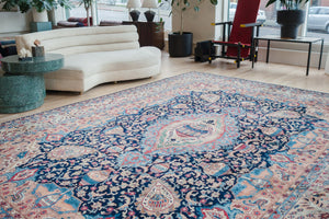 9.5x13 Persian Kashmar Rug | ZAZEH