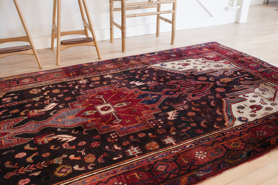 4.5x9 Persian Zanjan Rug | SALAH