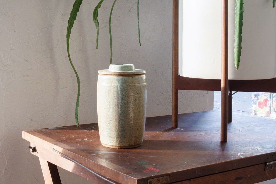 Hand Thrown Ceramic Jar