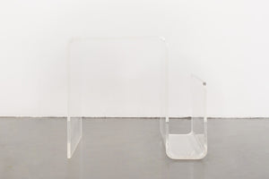 Lucite Side Table