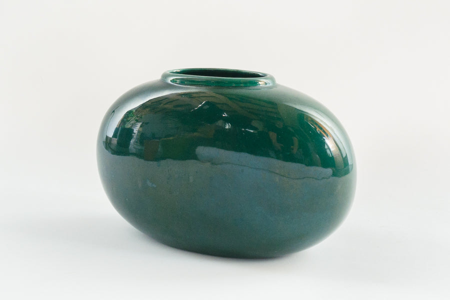 Green Haeger Vase