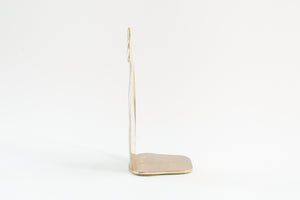 Brass Cat Bookend