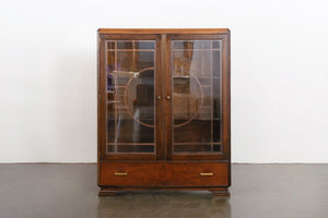 Deco Glass Cabinet