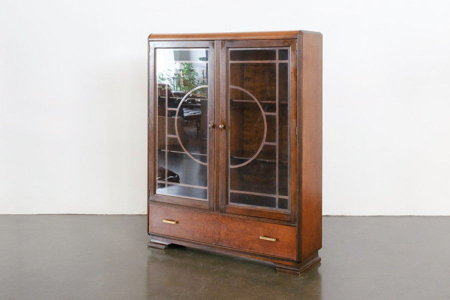 Deco Glass Cabinet