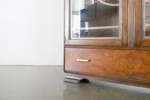 Deco Glass Cabinet