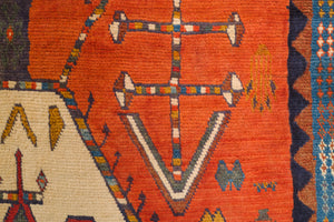 4x6 Persian Gabbeh Rug | BAVAND