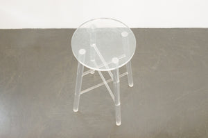 Lucite Stool