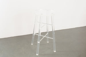 Lucite Stool