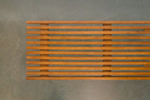 Nelson Style Slat Bench