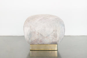 Karl Springer Soufflé Pouf