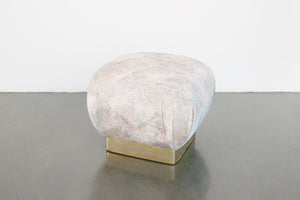 Karl Springer Soufflé Pouf
