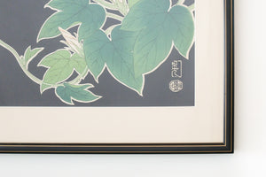 Framed Japanese Woodblock