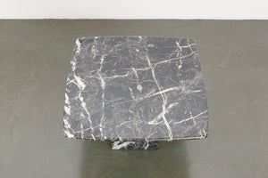 Black Marble Side Table