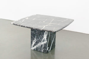 Black Marble Side Table