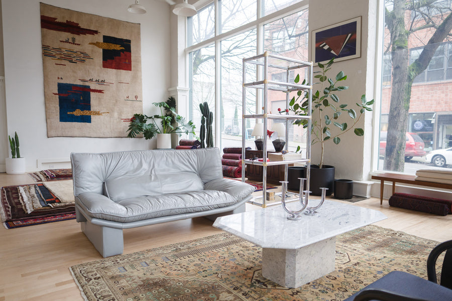 Nicoletti Leather Loveseat