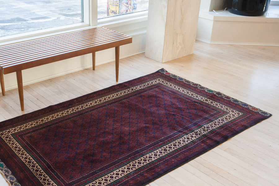 4x6 Afghan Teimani Rug | BASEER