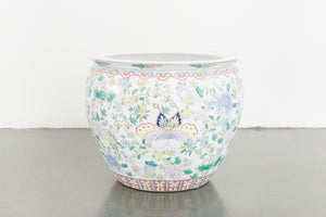 Hand Painted Koi Planter