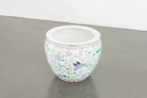 Hand Painted Koi Planter