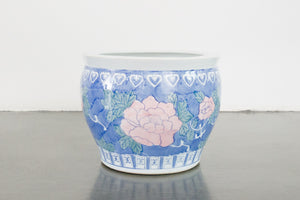 Hand Painted Koi Planter