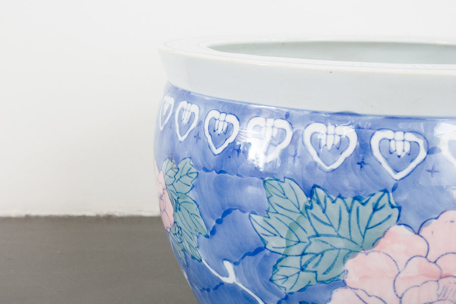 Hand Painted Koi Planter