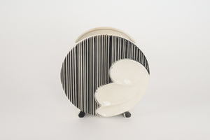 Deco Striped Vase