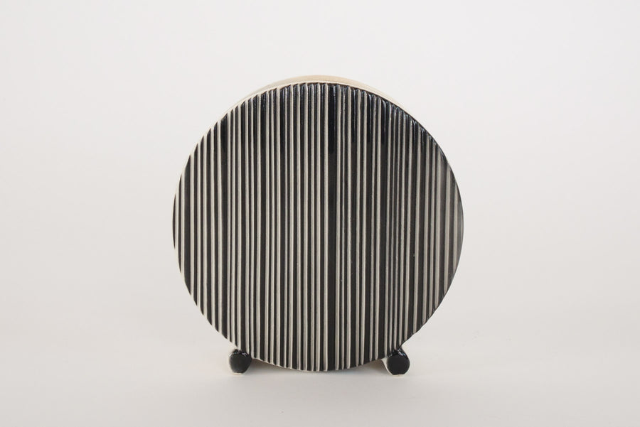Deco Striped Vase